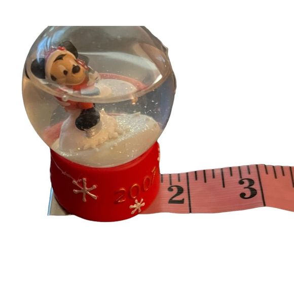 Kohl’s 2007 Mini Snow Globe Disney Mickey Mouse Approx 1.5” Base‎ READ - Picture 6 of 7